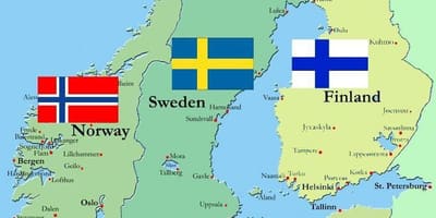 Map of Finland country